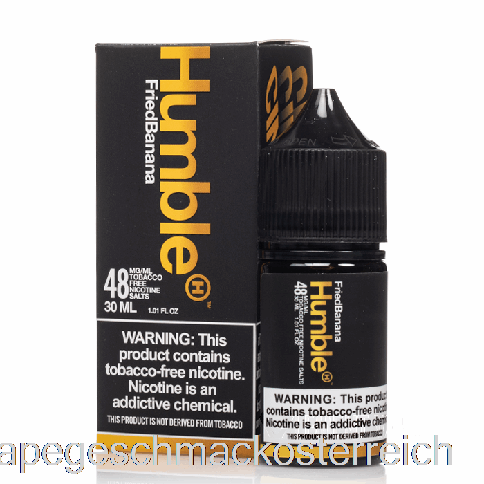 Gebratene Banane - Bescheidene Salze - 30 Ml 48 Mg Vape-Geschmack